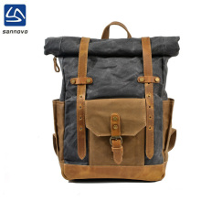 Waterproof Large Capacity Travel Backpack Outdoor Bag Canvas Backpack